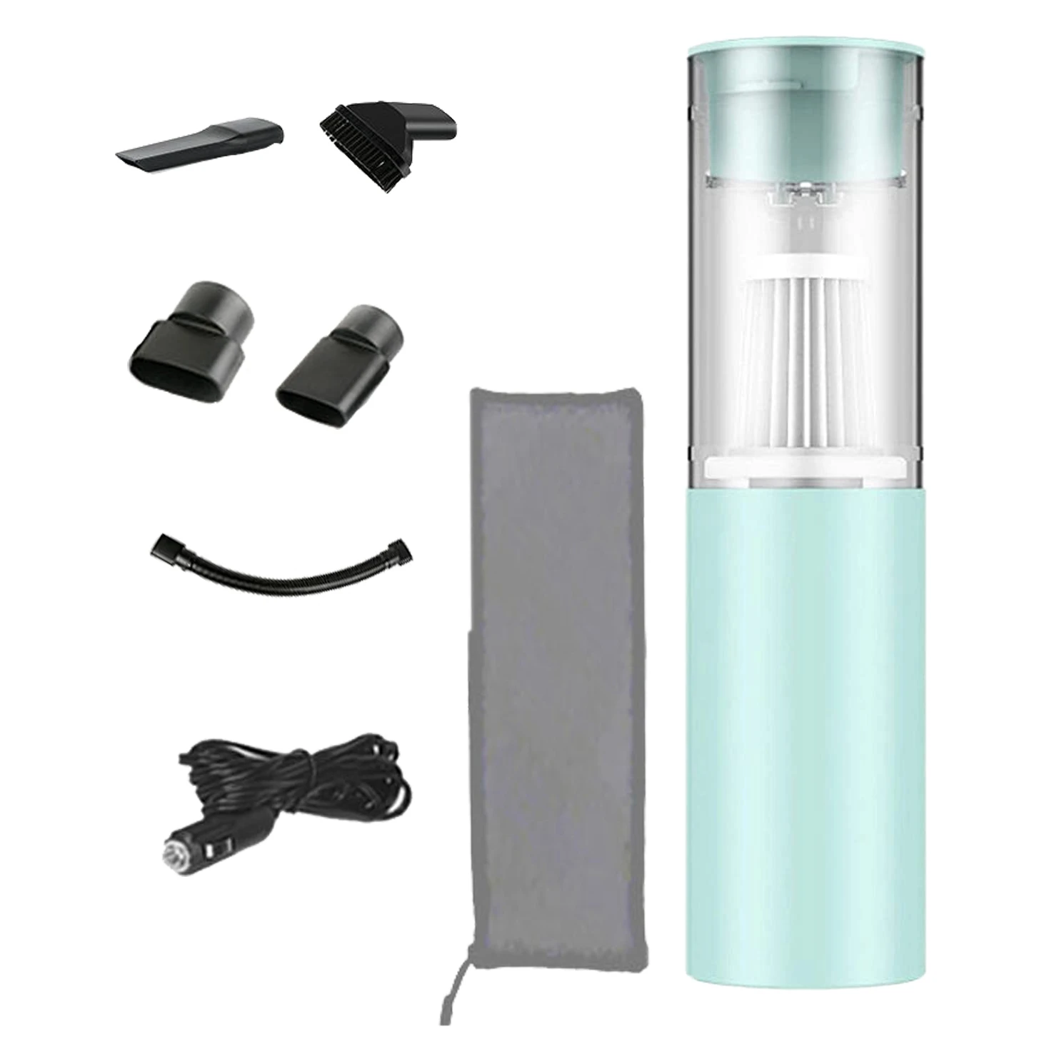 

Handheld Auto Wireless Car Vacuum Cleaner,Cordless Wet Dry Powerful Vacuum for Car Interior Pet Hair Home Cleaning,Green