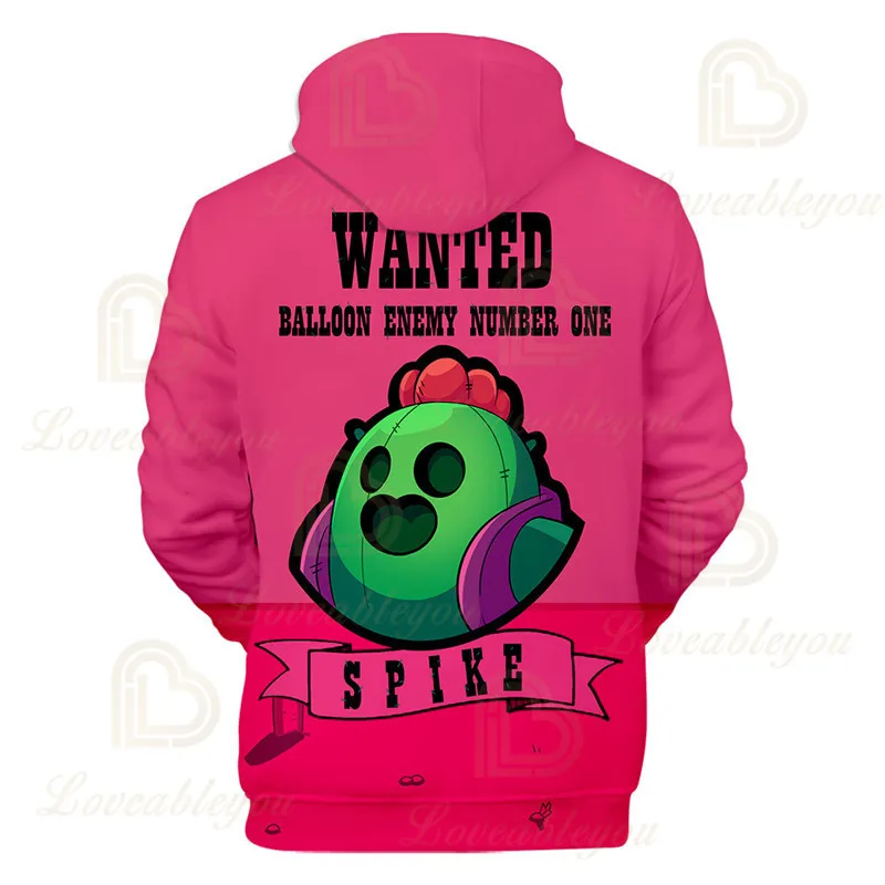 

Bravos Leon MORTIS MAX Shoot Stars, Children's Wear Kids Hoodie Game Sweatshirt Boys Girls Tops Spike Hoodies Teen Clothes