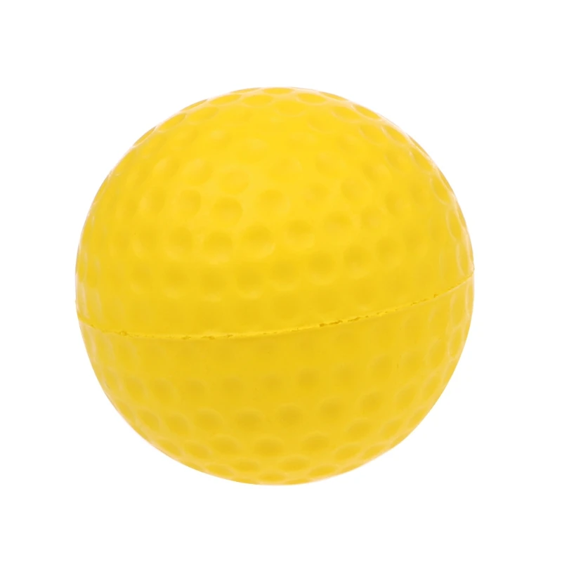 

Yellow Foam Golf Ball Golf Training Soft Foam Balls Practice Ball