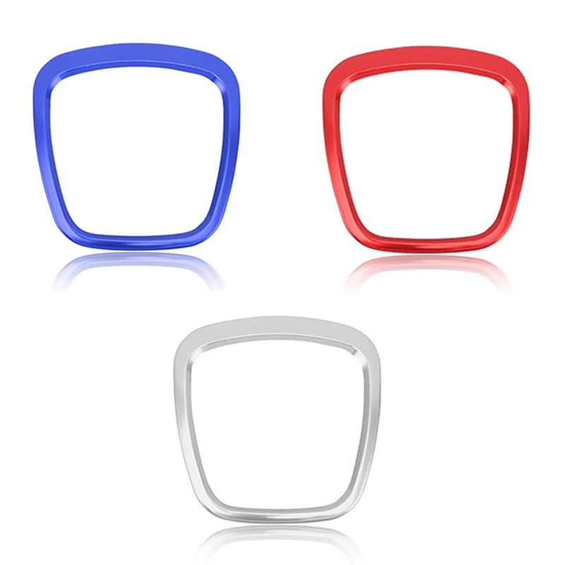 Хромированный автомобильный Стайлинг логотип центра рулевого колеса Чехлы