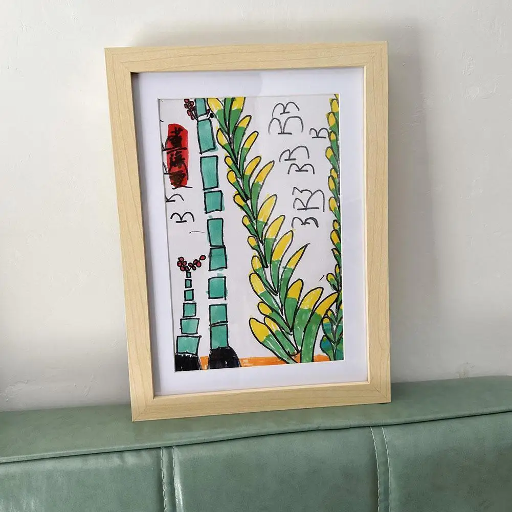 

Kids Art Frametory Projects Kids Art Photo Frames Front Opening For Drawing Painting Picture Storage Display Home Decor 9.5 Q2W0