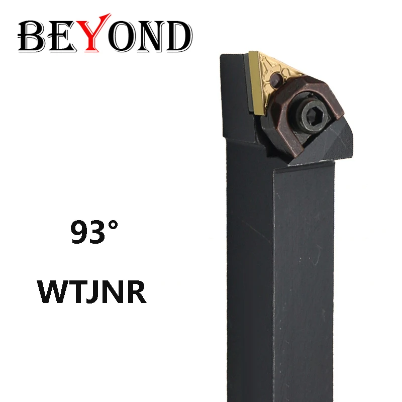 

BEYOND 93 ° WTJNR WTJNL WTJNR1616H16 WTJNR2020K16 держатель внешних токарных инструментов Используйте карбидные вставки TNMG16/22 фрезерный резец хвостовик
