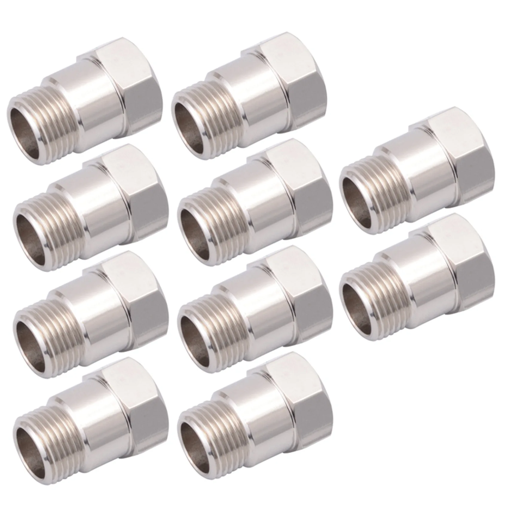 

10X O2 Oxygen Sensor Test Pipe Extension Extender Adapter Spacer M18 x 1.5 (1) Bung