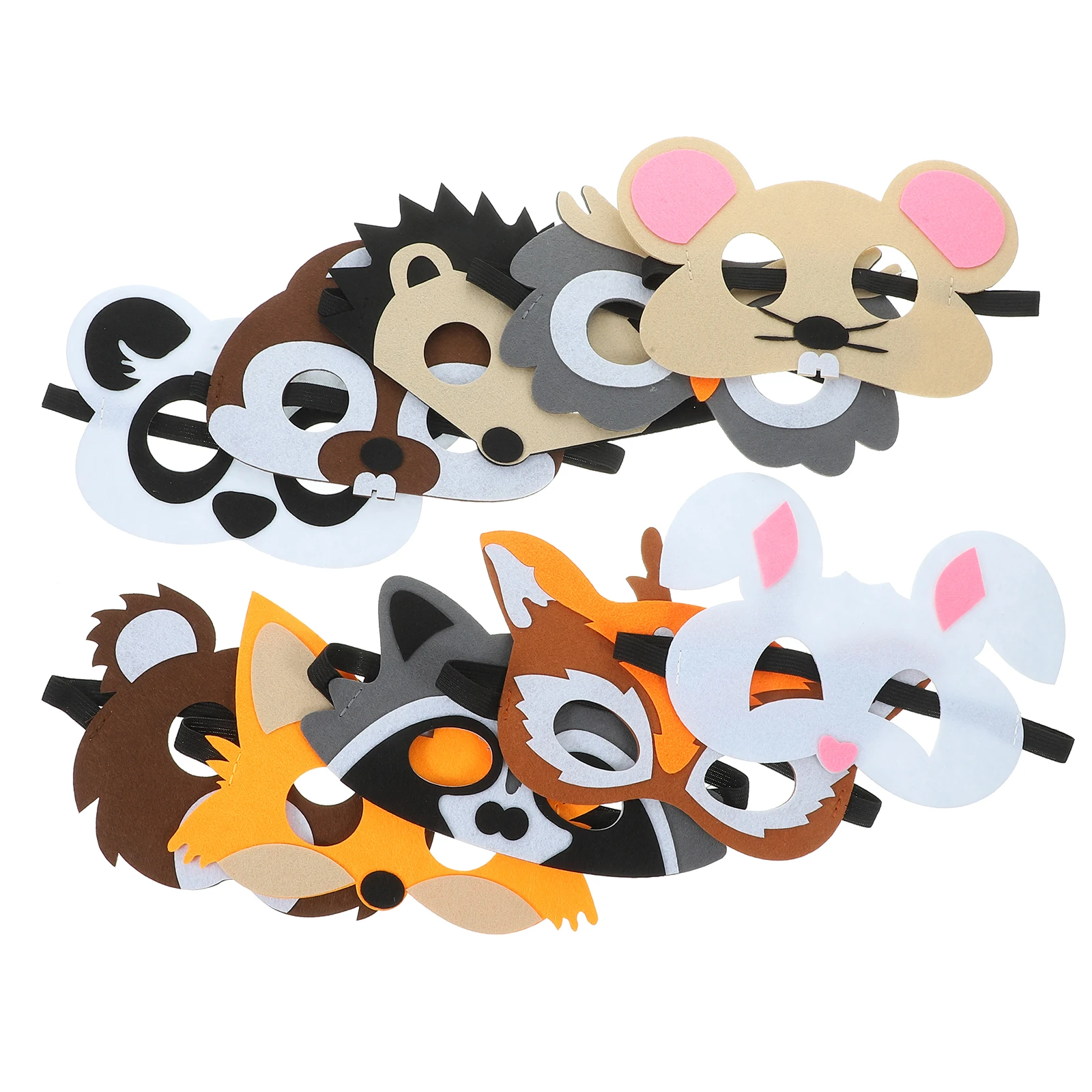 10 шт. маска животного джунглей украшение для дня рождения детские забавные