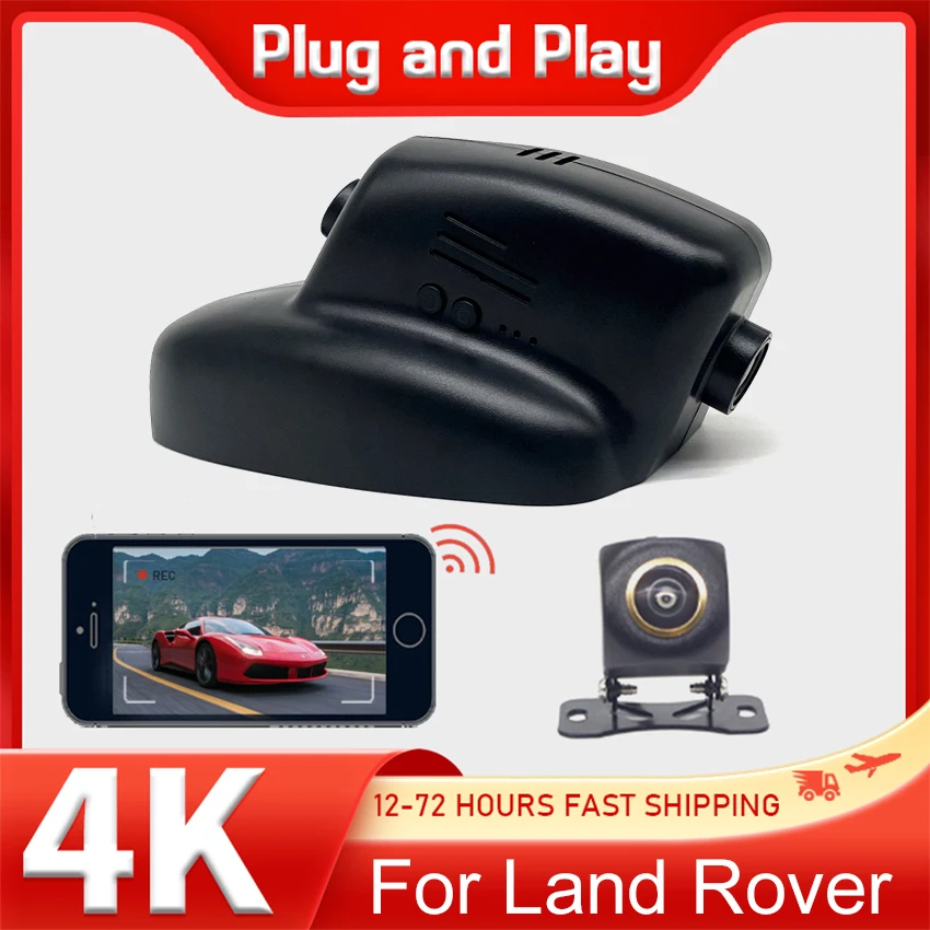 4K Wifi 3840*2160 Автомобильный видеорегистратор для Land Rover Freelander 2 2011-2015 простой в
