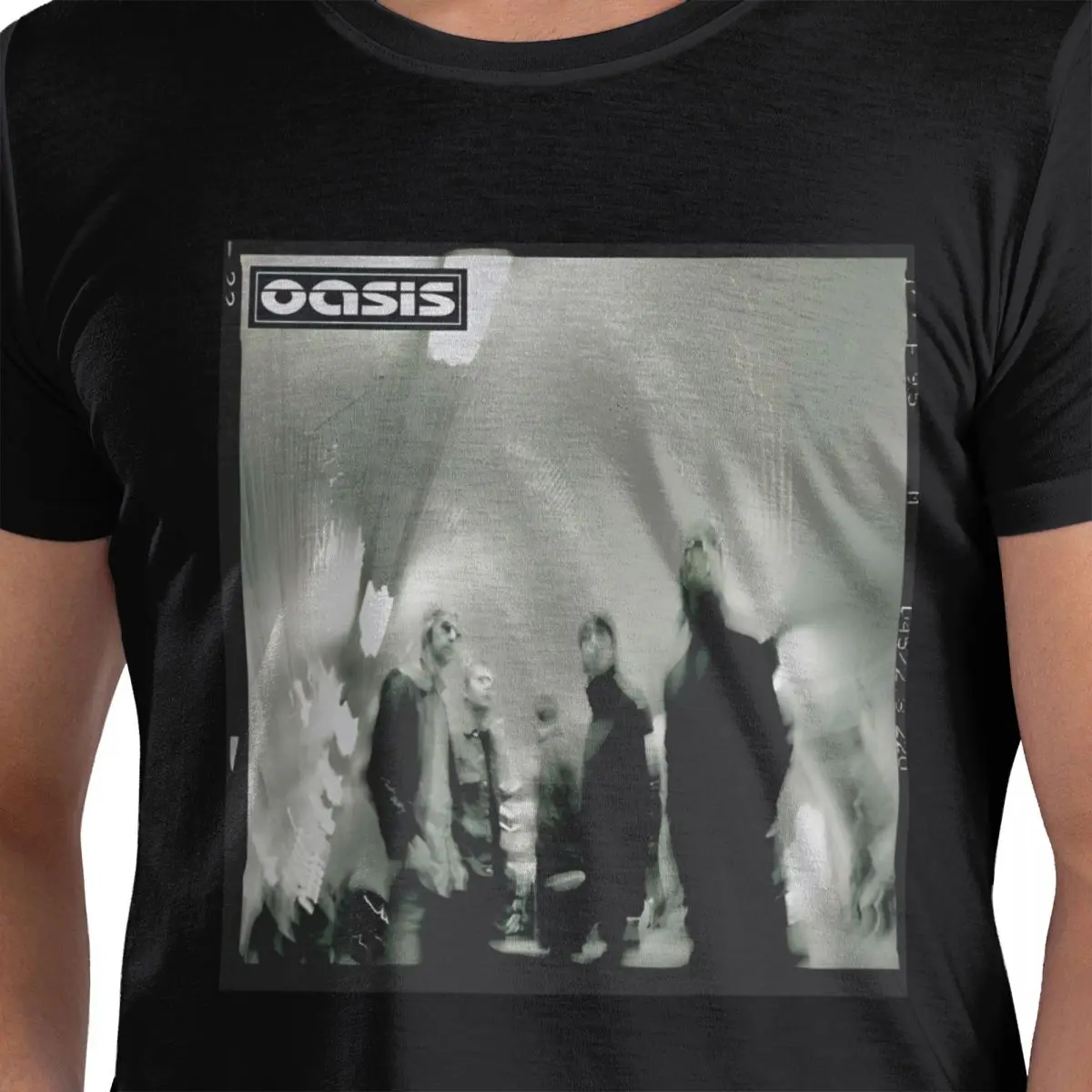 Футболка с логотипом рок-группы O-Oasis пляжные винтажные футболки 100% хлопок
