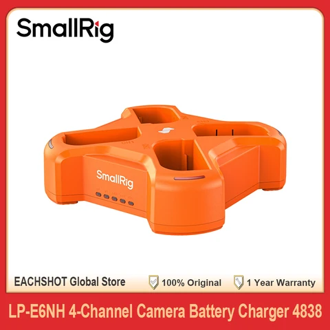 SmallRig LP-E6NH 4-канальное зарядное устройство для камер Canon