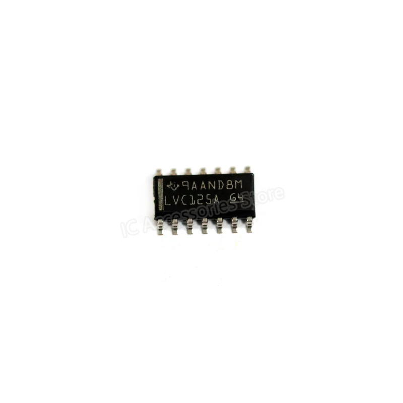 

10 шт., модель sn74lvc125ock, печатная модель LVC125A SMD SOIC-14, новая оригинальная