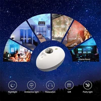 oval starry sky light seabed starry sky rotating led star projector for bedroom night light for kids night color moon lamp