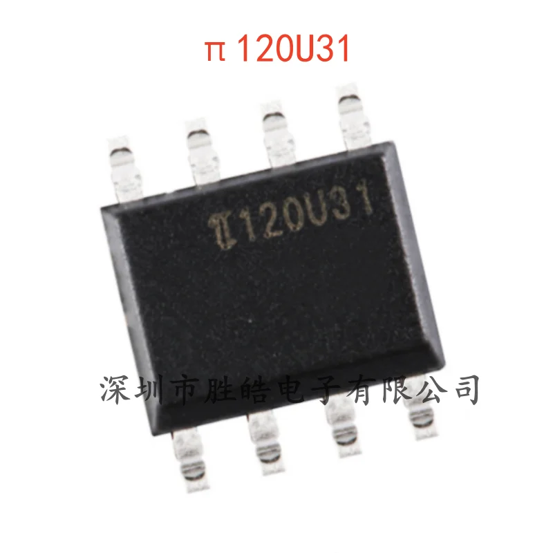 

(10PCS) NEW π120U31 3kVrms 150Kbps Dual-Channel Digital Isolator Enhanced ESD SOIC-8 π120U31 Integrated Circuit