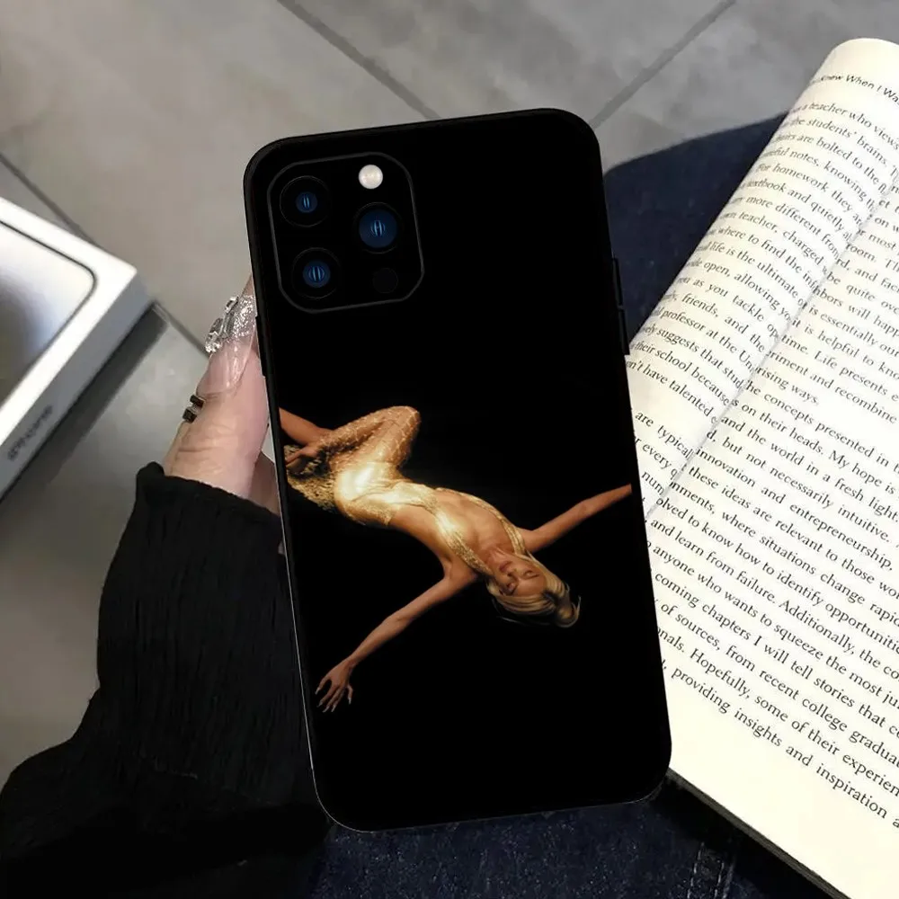 B-Bad G-Gyal La Joia чехол для телефона iPhone 11 12 13 14 15 Pro Max Mini Plus XS XR X Черный силиконовый