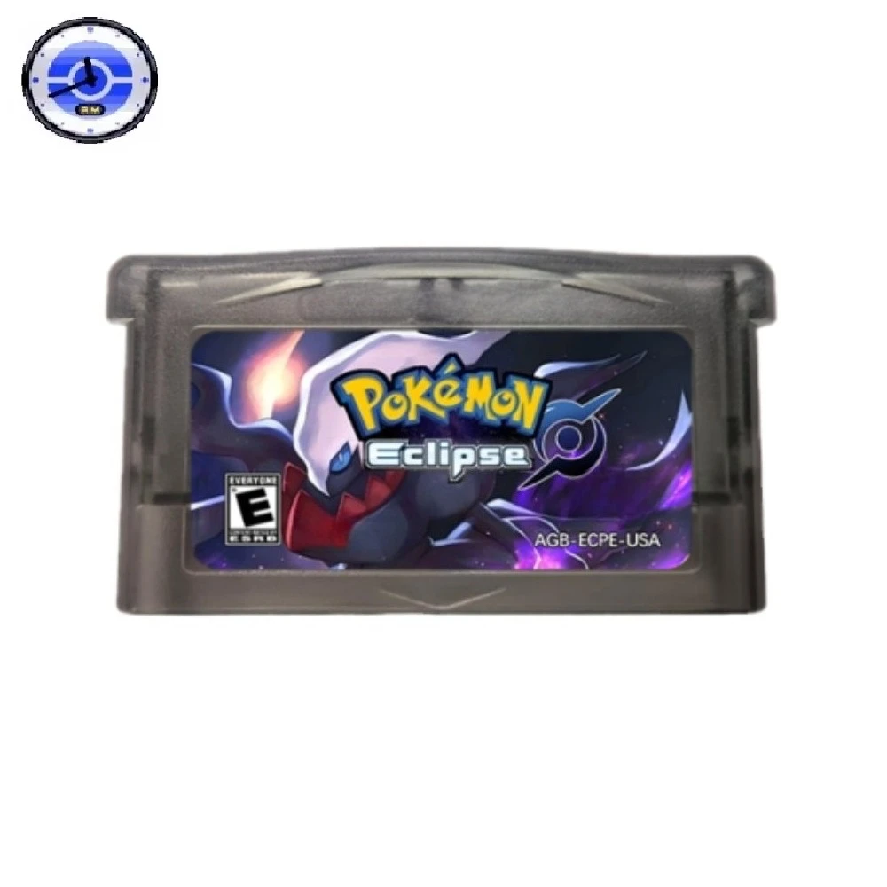 Фото Игровой картридж GBA на английском языке, RTC Pokemon Eclipse, Fusion 3, Cawos, Fused Dimensions, Fuligin, Perla, Topaz, GBA ROM Modified Version №5