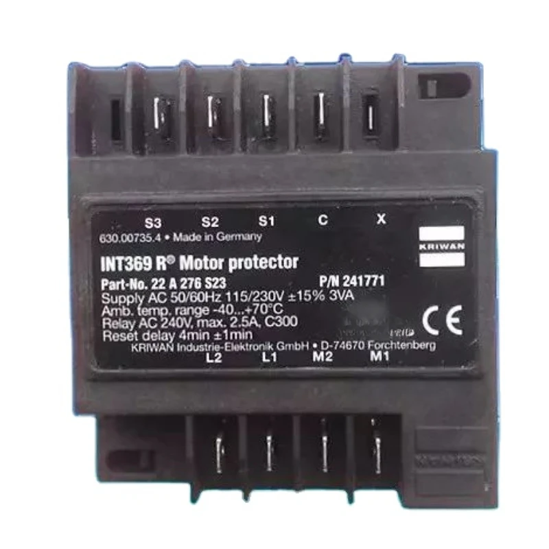 

INT69-2 Diagnose motor protector Compressor protection module