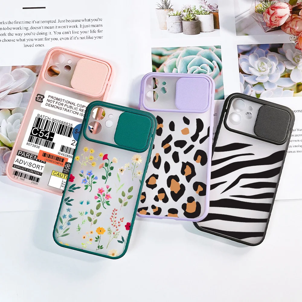 

7 8 Plus Case For iPhone 13 Case Slide Funda iphone 11 12 13 Pro Max XR XS X 6 6S SE 2020 12 Mini Bumper Lable Camera Protecion