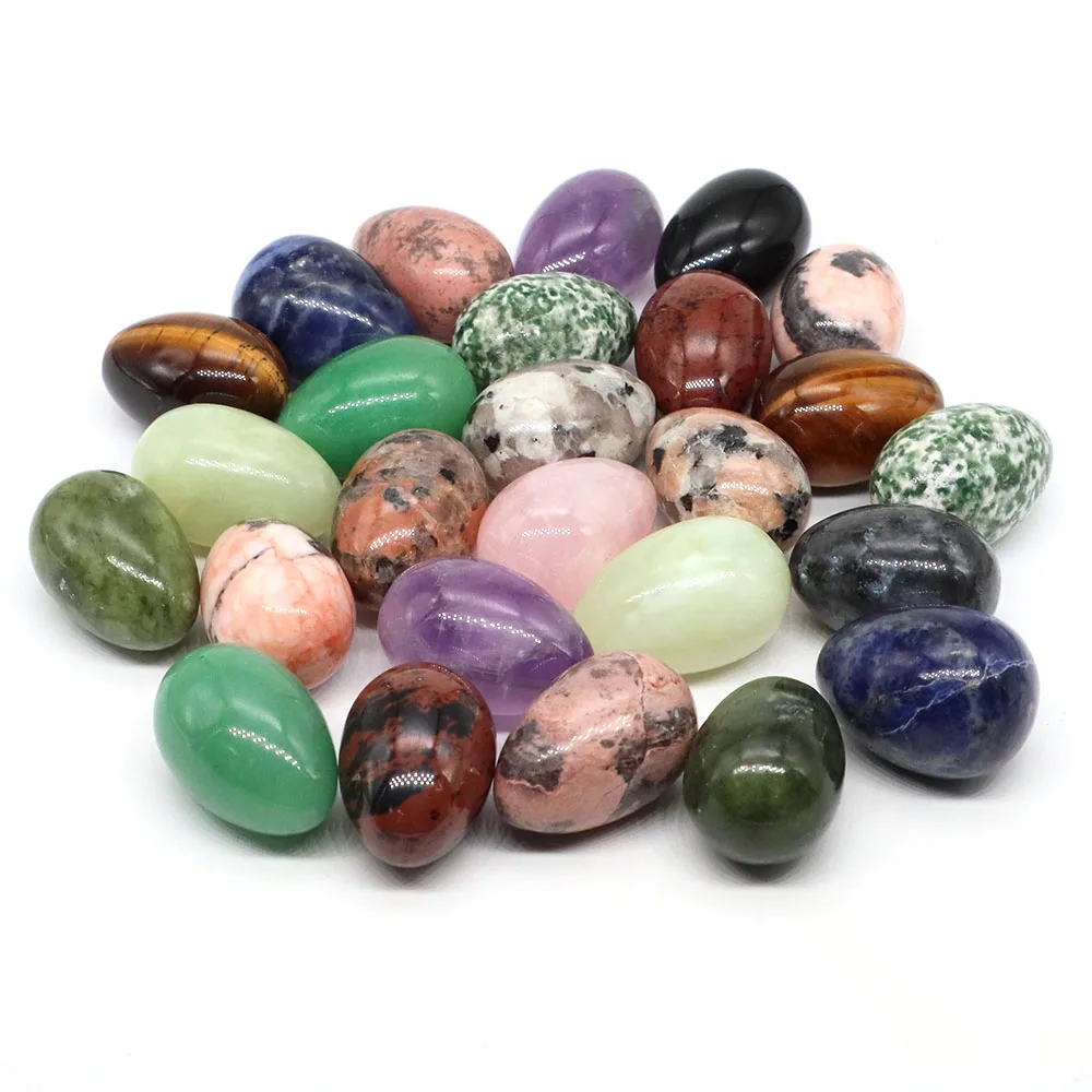 

Натуральные камни массажное яйцо аметист розовый кварц