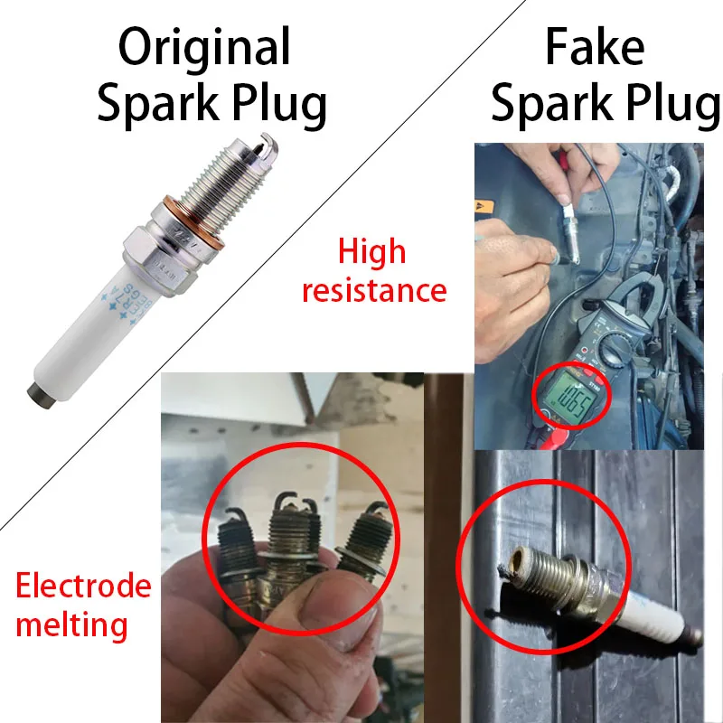 4 шт. 95463 PKER7A8EGS оригинальная свеча зажигания NGK для VOLKSWAGEN VW TIGUAN TOURAN POLO PASSAT JETTA GOLF CADDY
