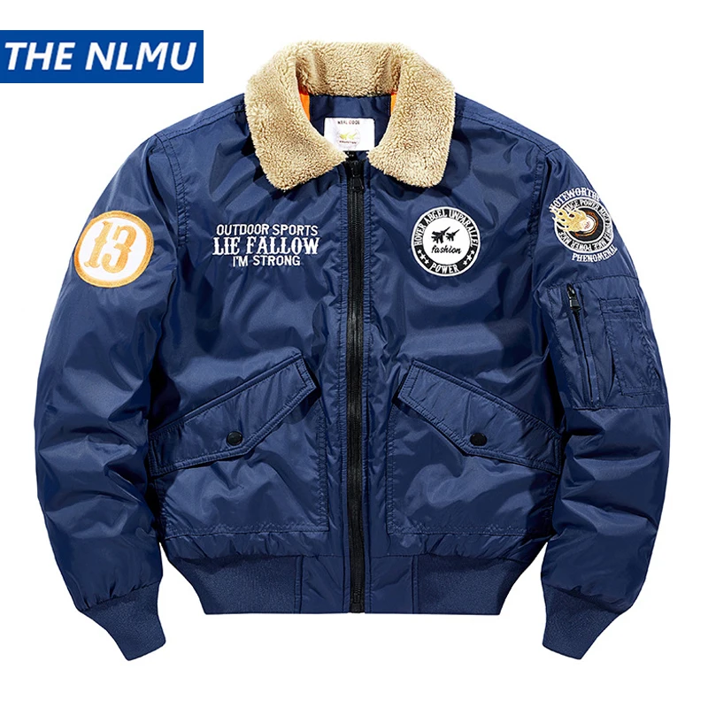Мужская утепленная бомбер куртка THE NLMU