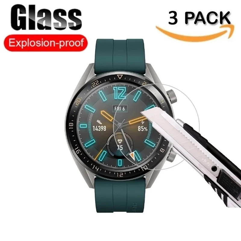 

3 шт. Защитная пленка для экрана Huawei Watch GT 46 мм/42 мм, Защитное стекло для Huawei Watch GT 46 мм/42 мм