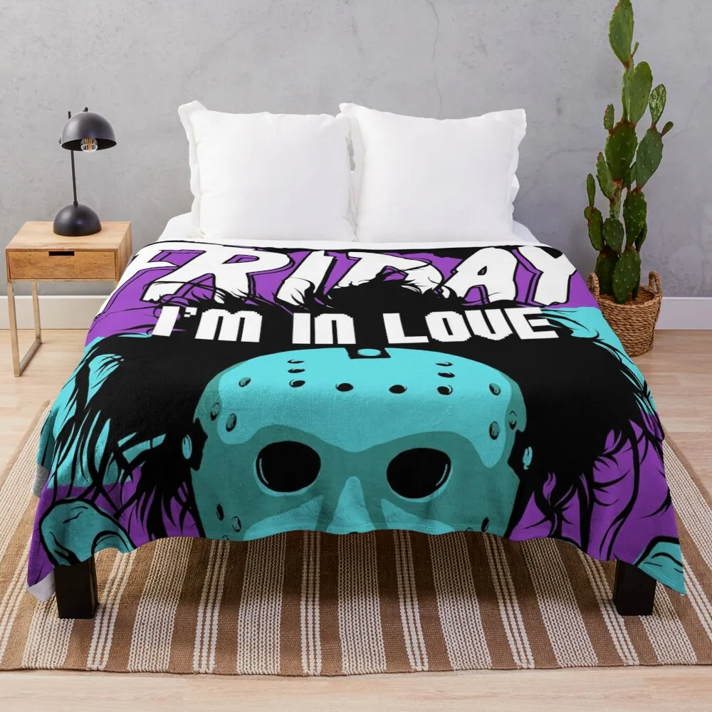 Одеяло в стиле ретро с 8 бит пятницей мягкие пледы меховыми волосами и одеяла