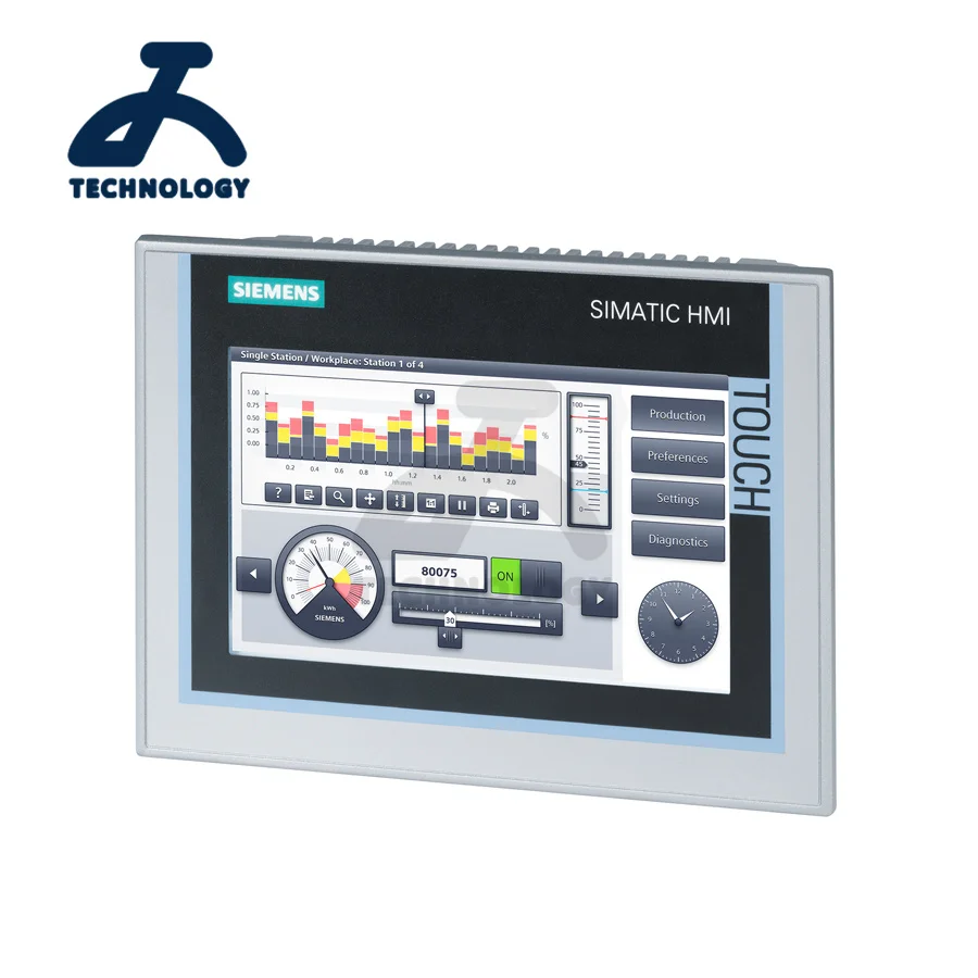 

Новый SIEMENS SIMATIC HMI TP700 комфорт 7 дюймов 6AV2124-0GC01-0AX0