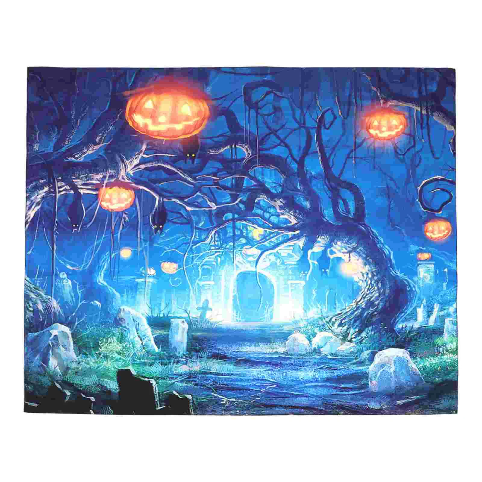 

Pumpkin Backdrop Wall Hanging Tapestry Photo Backdrop