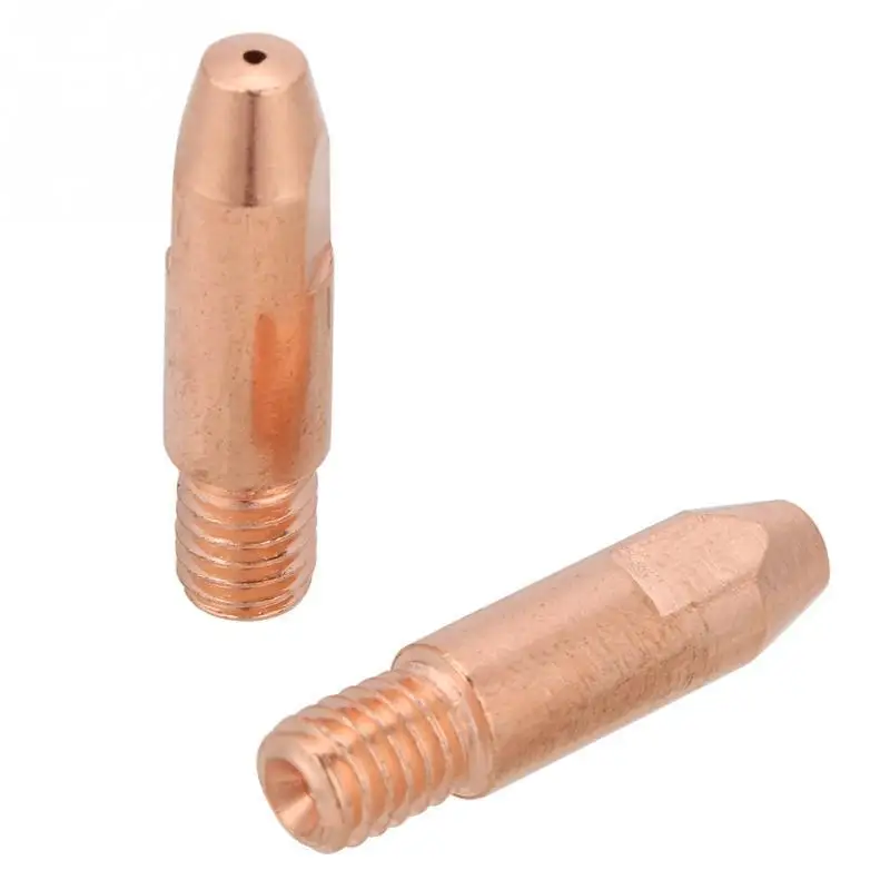M6 * 28 мм медные контактные наконечники сварочные сопла для 24KD MIG/MAG 25AK сварочный