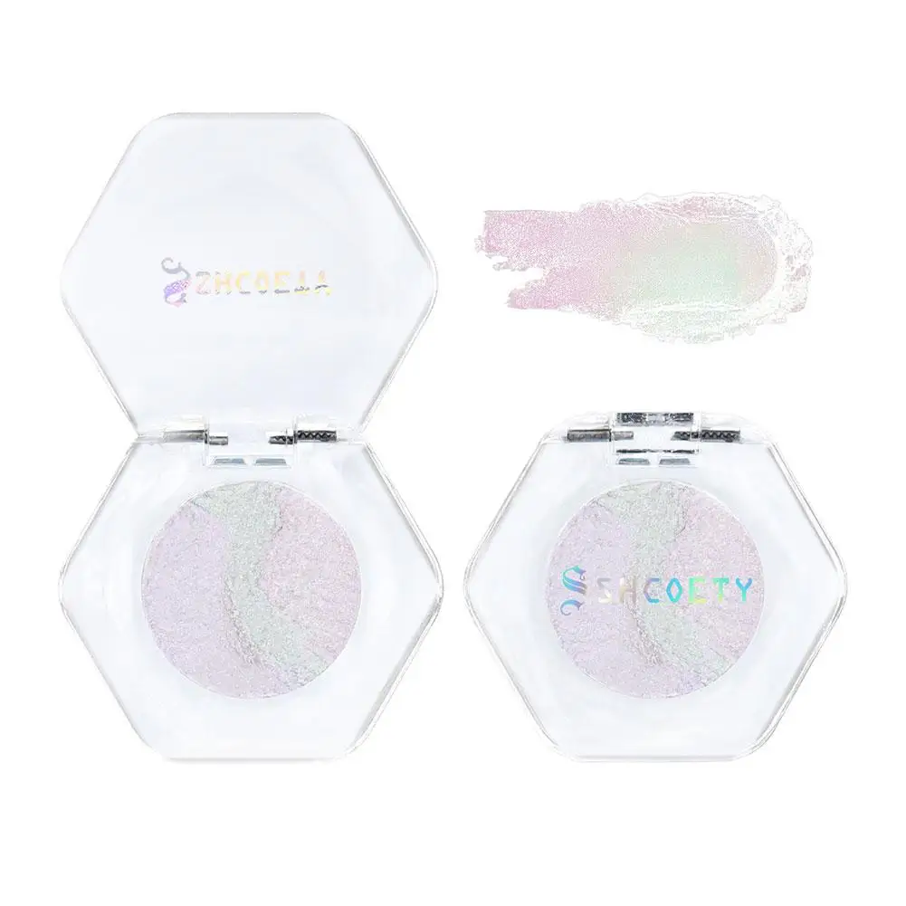 Shcoety оптическая смена цвета тени для век пудра 12-цветная палитра пудры