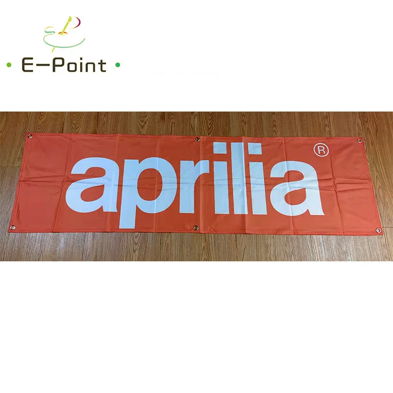 150 г/кв. М 150D материал Италия Aprilia Banner футов * 5 (45 см) размер для дома флаг внутренний