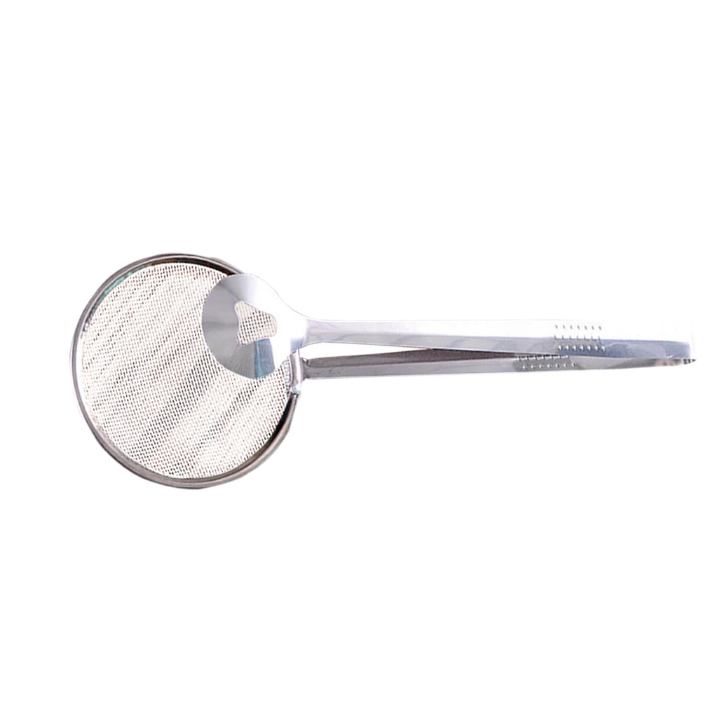 

Stainless Steel Clips Strainer Food Clip Colander Mesh Strainer Kitchen Spoon Tools