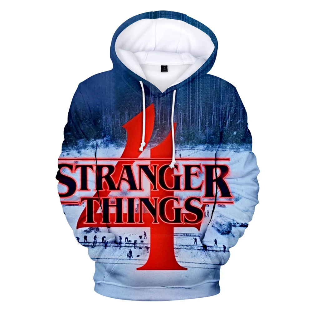 

Stranger Things Season 4 Hoodie Kids Pullover Sweatshirt Children Boys Girls Cosplay Casual Long Sleeve Hoody Hoodies Sweatshirt