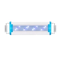 2022new us eu plug fish luminaire aquarium light adjustable plant white blue lighting slim waterproof supplies ac 90 260v