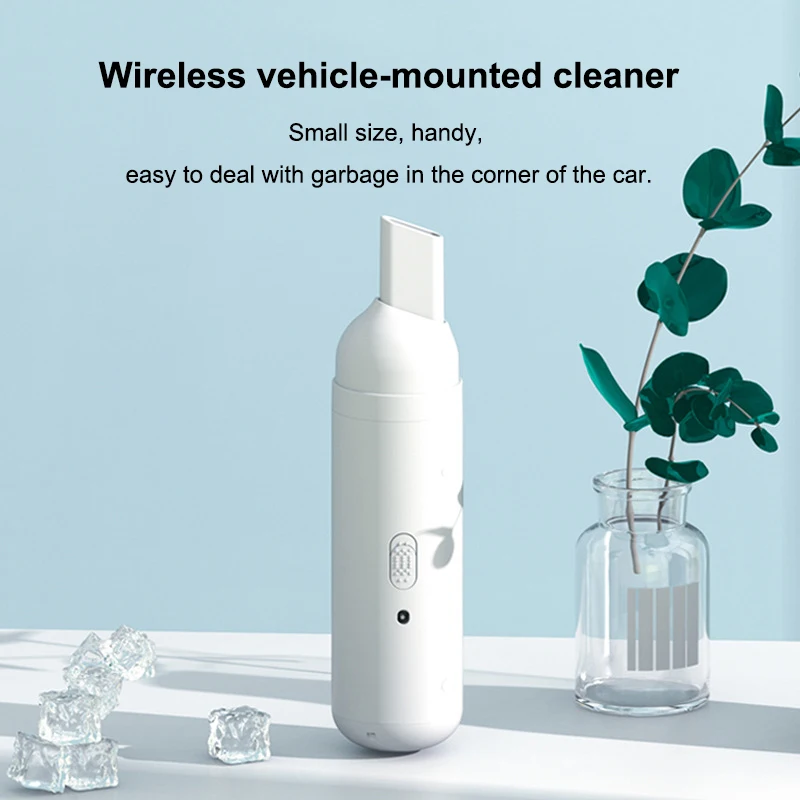 

Xiaomi Portable Car Vacuum Cleaner Suction Cleaning Car Small Mini Vacuum Cleaner Mi Wireless Rechargeable Dust Catcher For Home