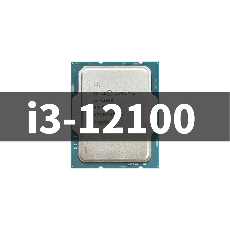 

Core i3-12100 i3 12100 3,3 GHz 4-ядерный 8-поточный процессор L3 = 12M 60W LGA 1700