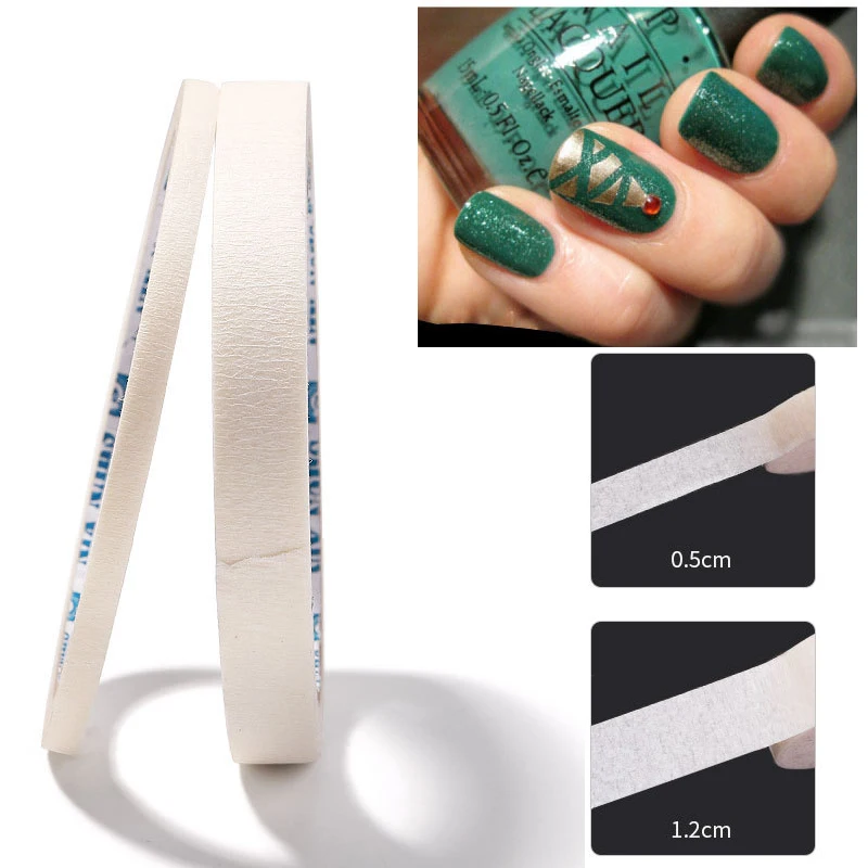 

Nail Stickers Decal Nail Double Adhesive Glue Tape Accesoires 0.5cm /1.2cm DIY False Nails Manicure Nail Art Decoration Tools