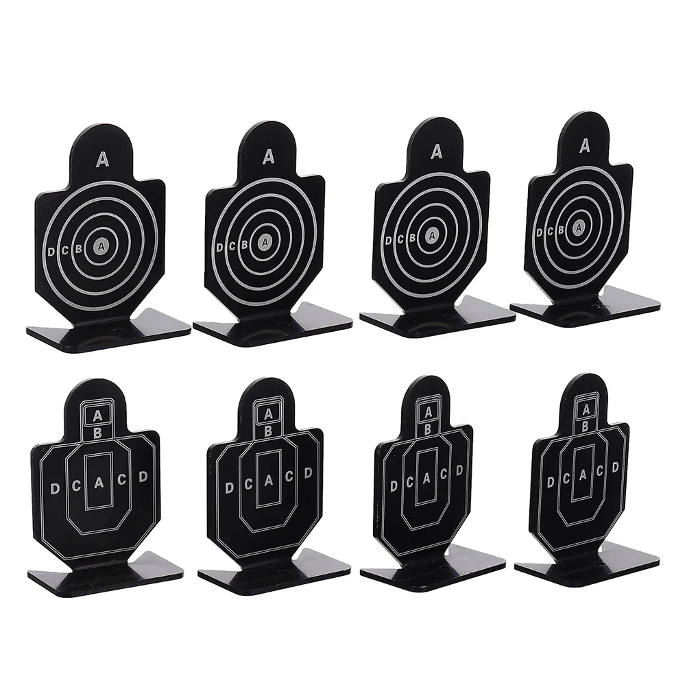 

Targets Shooting Steel Target Alloy Aluminum Indoor Metal Silhouette Stand Launcher Clay Plate Printable Plates Splatter