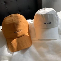 mens and womens peaked caps spring and autumn sunshade baseball caps embroidered letters decorated with soft all match hats