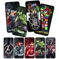 heroes marvel cool for honor 60 50 30 20 pro plus 5g funda coque capa magic3 play5 5t soft silicone black phone case