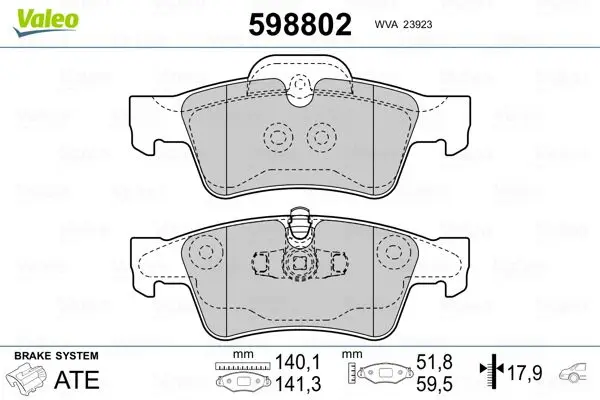 

598802 тормоз BALATASI, задний W463 04 W164 W251 для