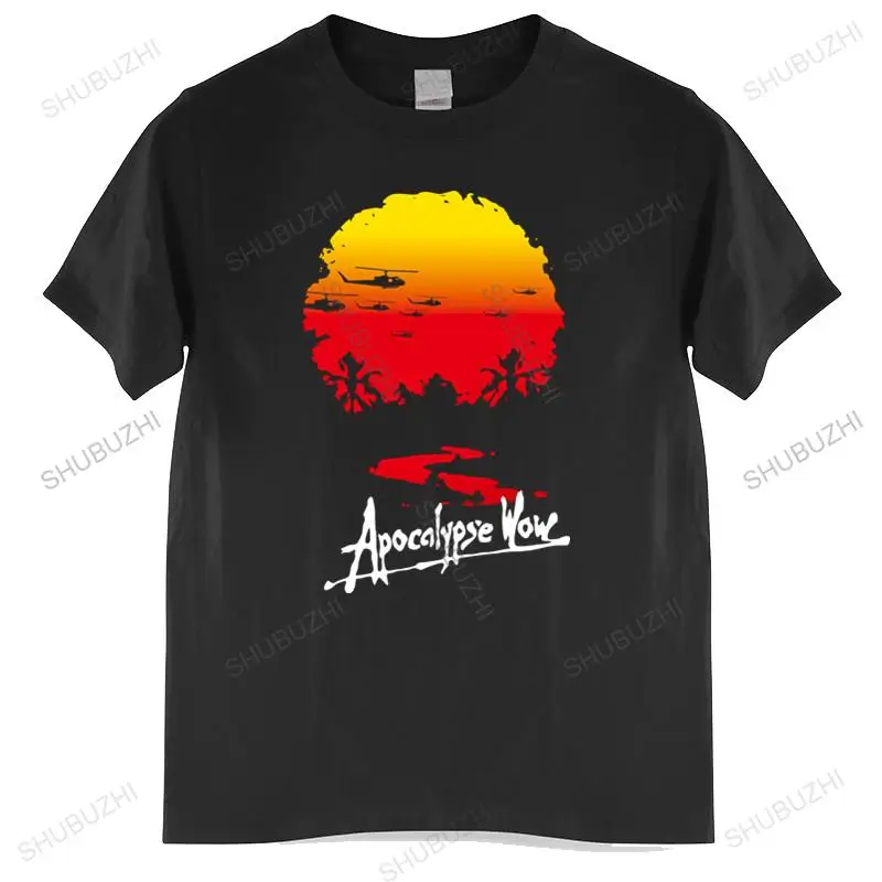 

New Arrived Mens t shirt Gorgeous Men T Shirts Apocalypse Now T-shirt Movie Vietnam War Congo Tshirt Mens T-shirt Euro size TOPS