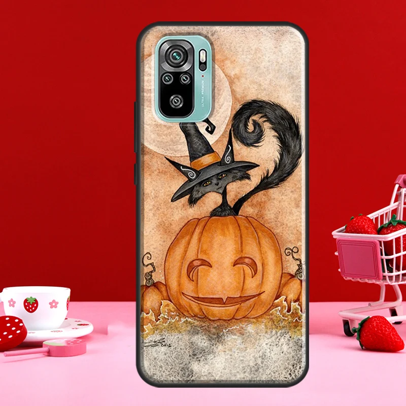 Чехол Magic cat The Witches для Redmi Note 11 Pro чехол 10 9 8 9S 10S 11S 9A 9C 9T |