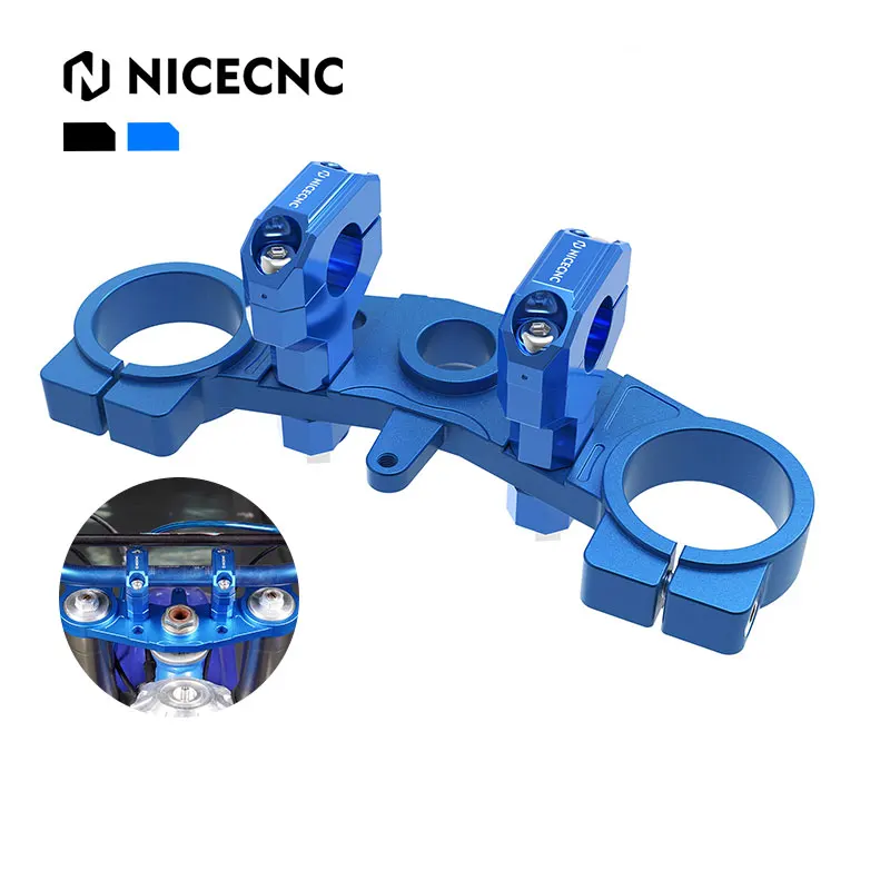 NiceCNC For Yamaha YZ85 2002-2022 2021 2020 YZ80 1993-2001 YZ 85 80 Front Fork Lowering Triple Tree Upper Top Clamp Motocross