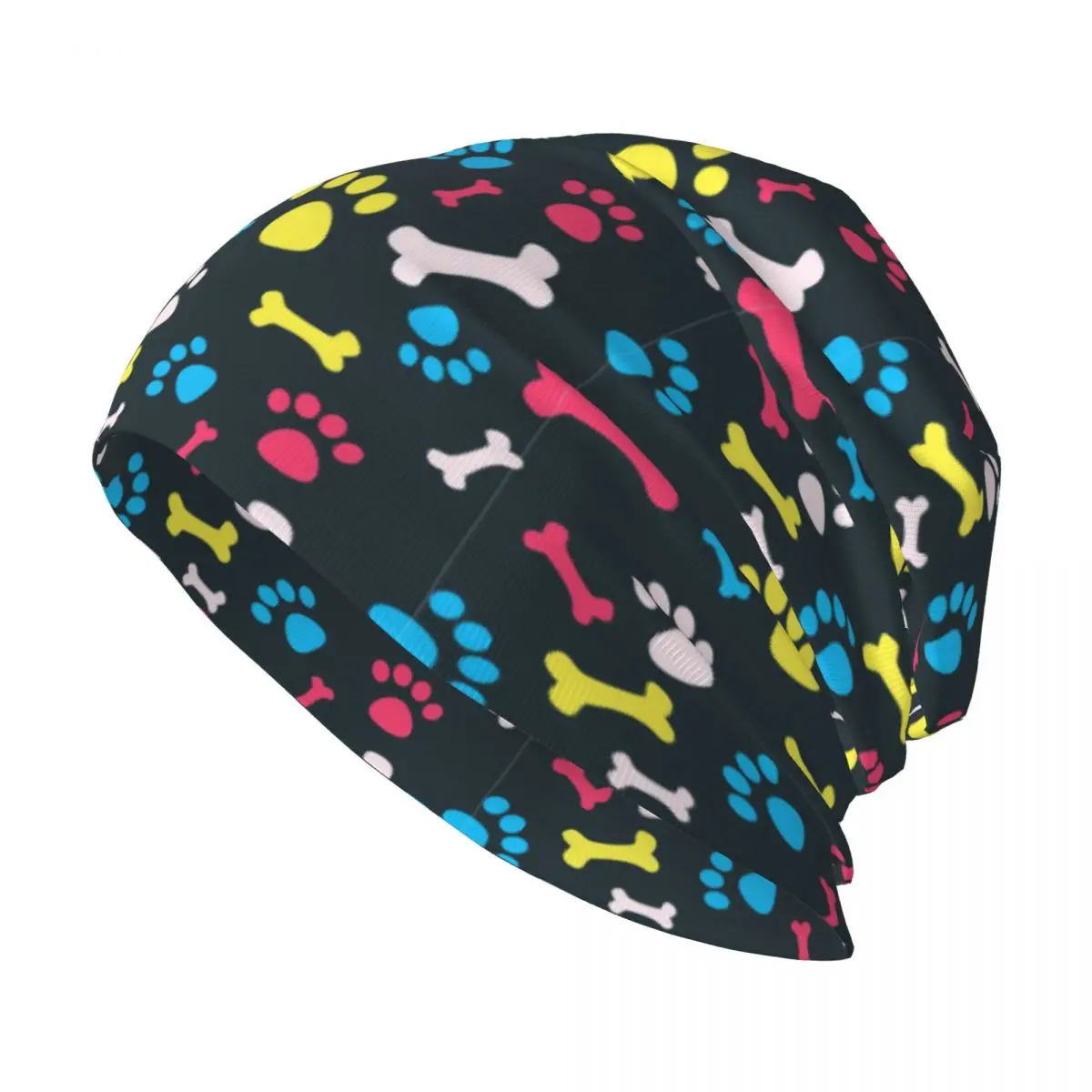

Cute Dog Paw Caps Animal Vintage Men Women Ski Skullies Beanies Hat Spring Warm Dual-use Bonnet Knitting Hats