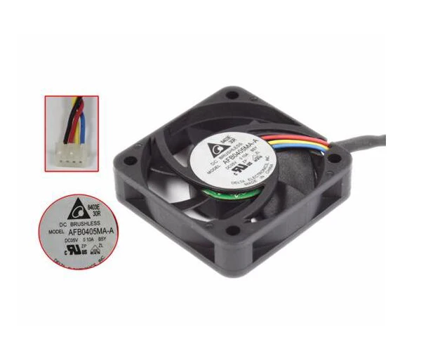 

4-проводной охлаждающий вентилятор Delta Electronics AFB0405MA-A B5Y DC 5 в 0,10 а 40x40x10 мм