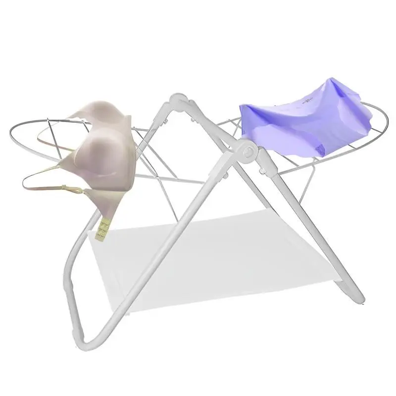 

Free-Standing Clothing Airer Heavy Duty Folding Clothing Dry Rack Portable Outdoor Travel Essentials For Home Hotel Caravan