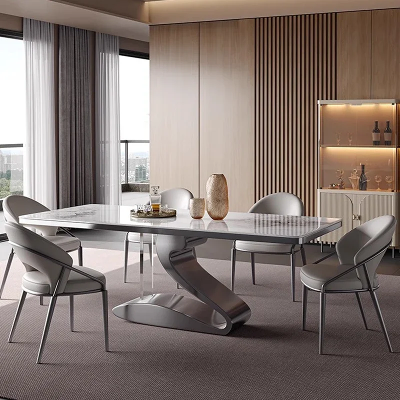 Столов для сторовой роскошный современный кухонный стол кафе обеденный сад