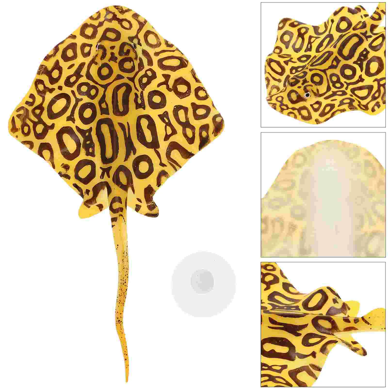 

1Pc Simulation Fish Decorative Fine Aquarium Fish Tank Photo Prop Luminous Silicone Fish Decoration Ornament