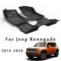 car floor mats for jeep renegade 2015 2016 2017 2019 2020 2021 tpe left hand drive automatic car floor mats carpet accessories