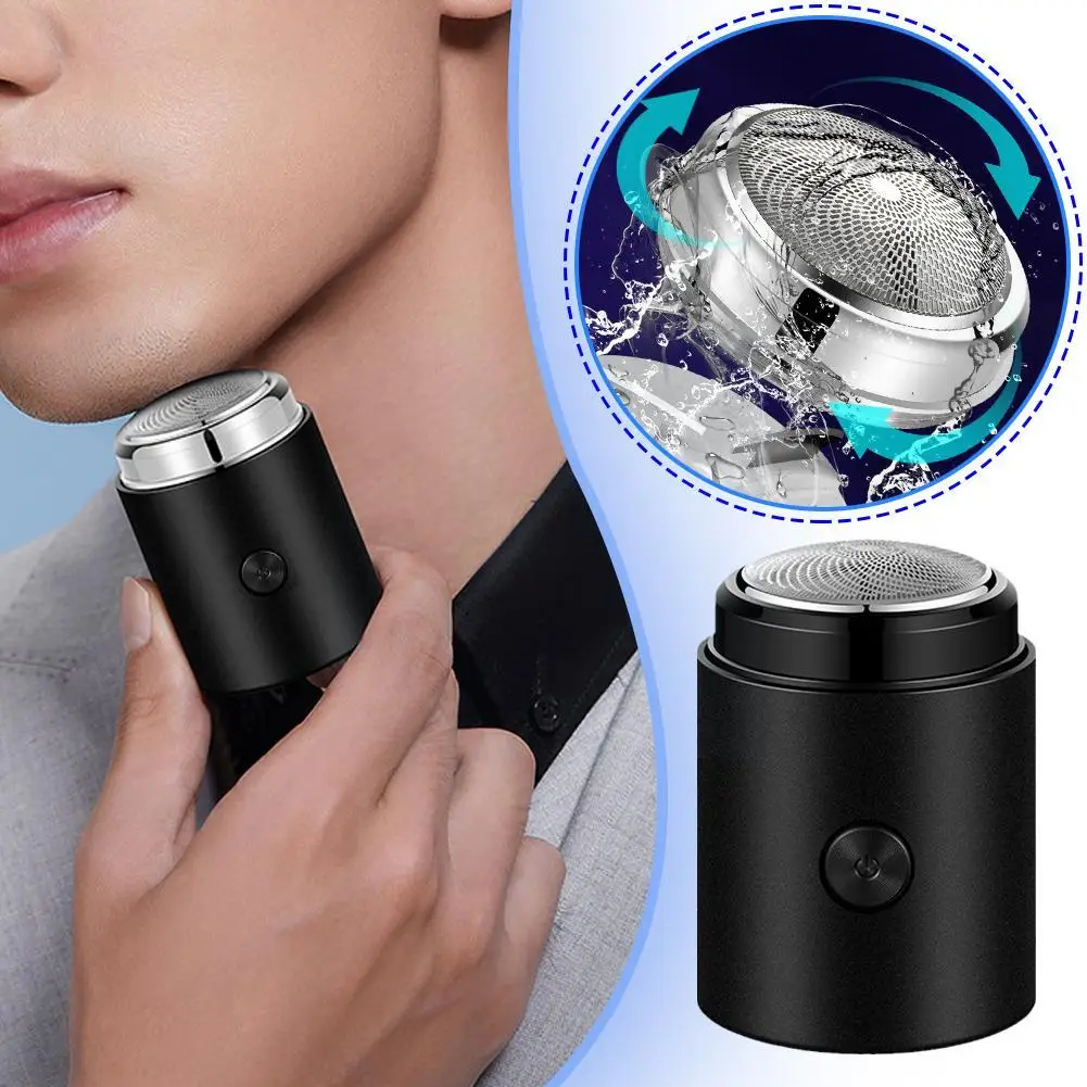 

Mini-shave Portable Electric Shaver Type-c Rechargeable Shaver Cordless Wet Shavers Dry Face Machine Electric Painless Shav V5Z9