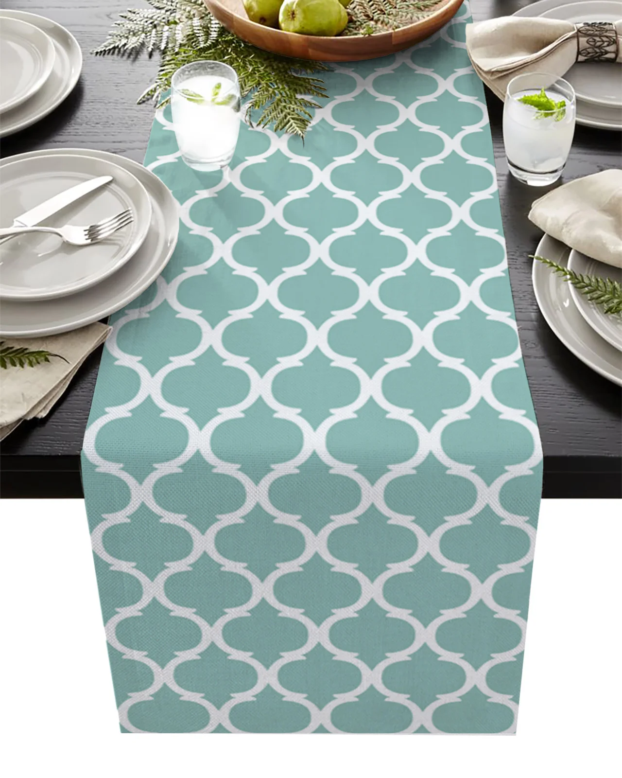 

Cyan Turquoise Morocco Coffee Table Decor Home Decor Farmhouse Rustic Decor Kitchen Dining Table Decor