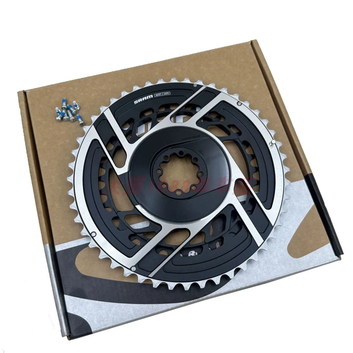 Фото Комплект шестерен SRAM RED 2x 46/33T, 48/35T, 50/37T с прямым креплением, 12-скоростной, CR-RED-KIT-E1, X-Range система переключения передач №4